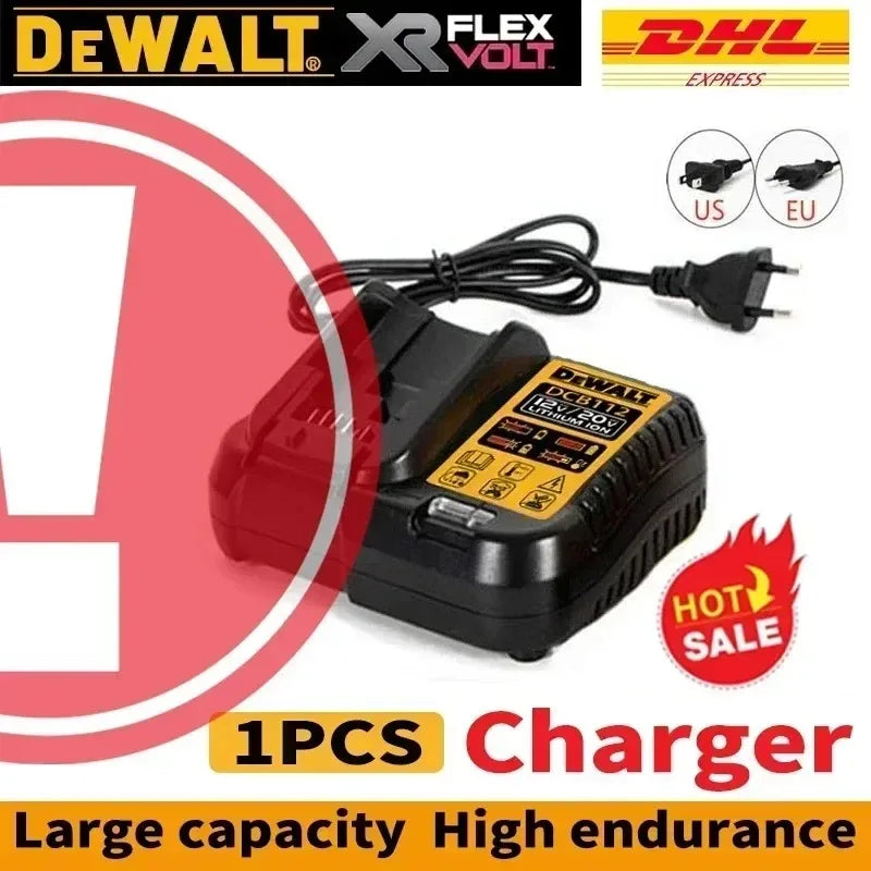 100% Original DeWalt 20V 6000mAh Battery Power Tool Replacement for DeWalt DCB206 DCB205 DCB805 DCB200 Power Tool