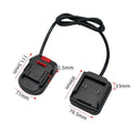 New 1Pc DIY Accessories For 18V Battery Power Tools Li-ion Battery Adapter Expansion Cable Splitter Extended Line Weight Reducer