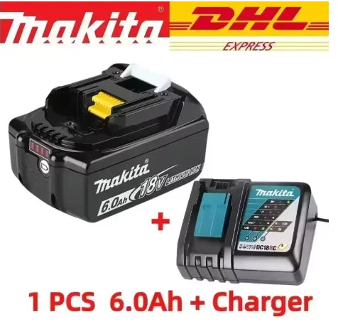 9AH 6AH 5AH makita BL1860 18V Battery Power Tools Li-ion Replacement LXT BL1850 BL1840 for 18 V Screwdriver with BMS TPCELL 18V