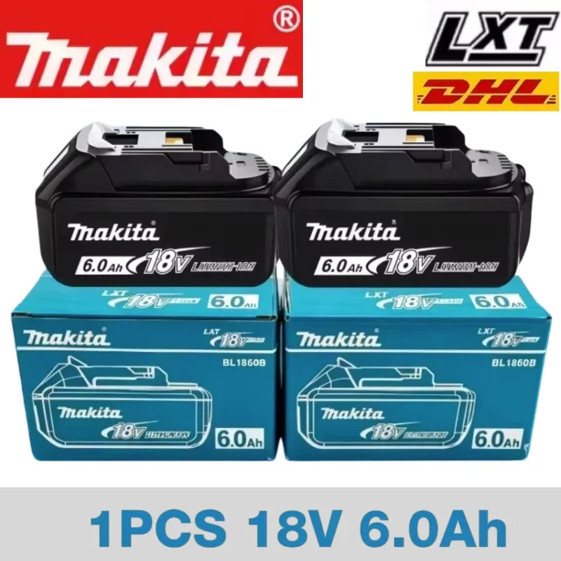 Genuine Makita 18V LXT 6.0Ah Li-ion Rechargeable Battery Rep