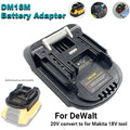 New Battery Adapter for Makita 18V Tools Convert for Dewalt 