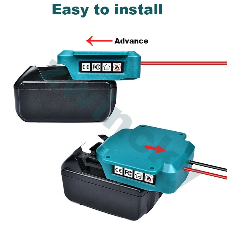 Car Jump Starter for Makita 18V Lithium Battery Adapter Emer