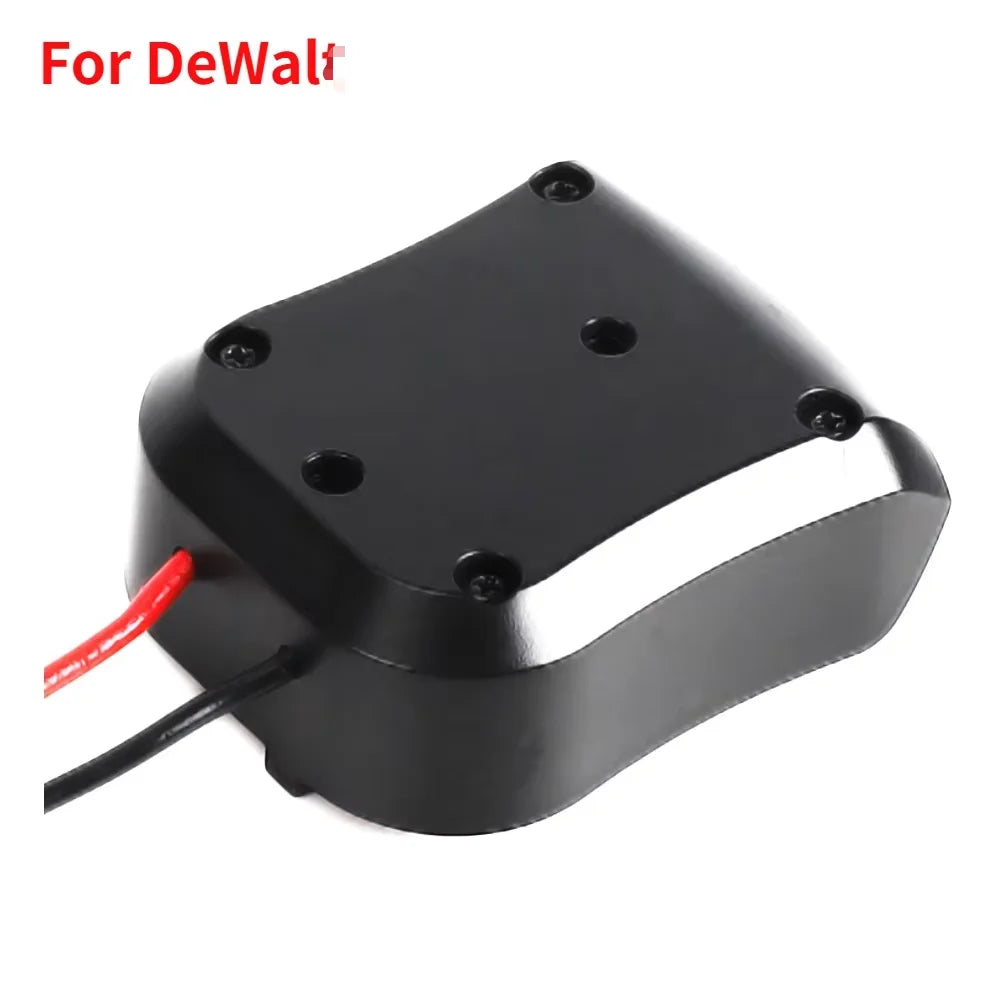 Battery Adapter 10.8V-12V Battery Dock Power Connector With 14Awg Wires Connector Adapter Tool For Makita/Bosch/Milwaukee/DeWal
