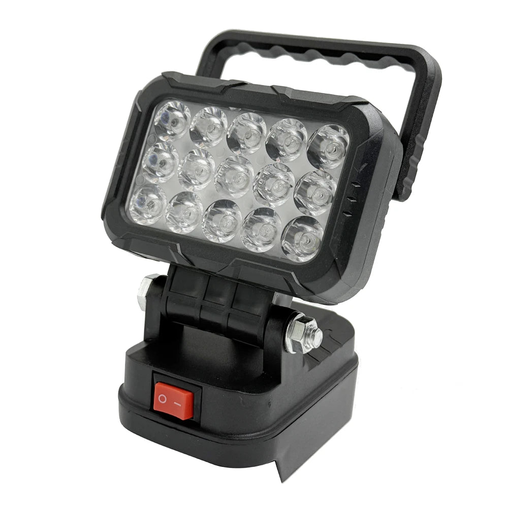 Power Tool Parts for Makita BL1830 18V Lithium Battery LED Work Lights Lamp Hand Lantern Spotlight Camping Emergency Lighting