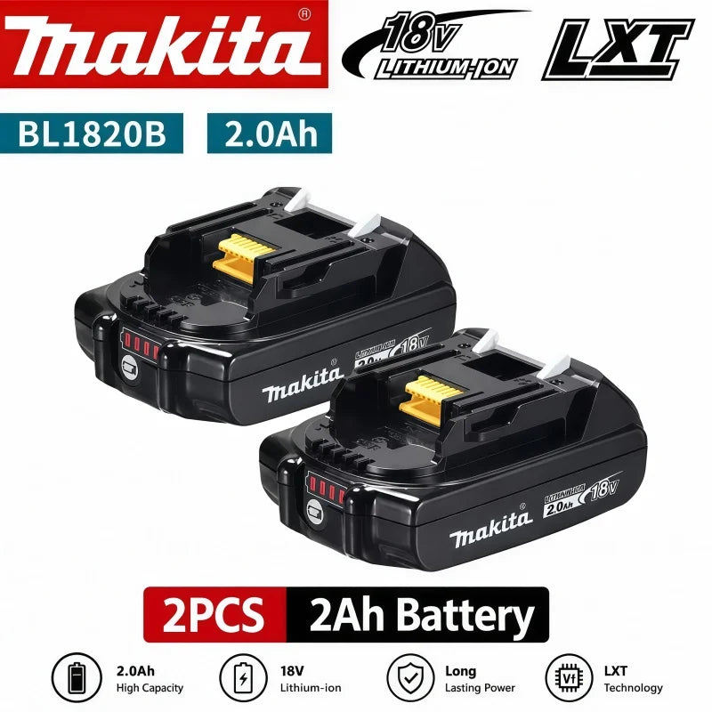 100% Original 6AH makita BL1860 18V Battery Power Tools Li-ion Replacement LXT BL1850 BL1840 for 18V Screwdriver with BMS 18V