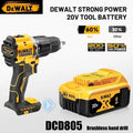 Original 100% Dewalt 20V XR Battery Power Tools DCD805 Dewal
