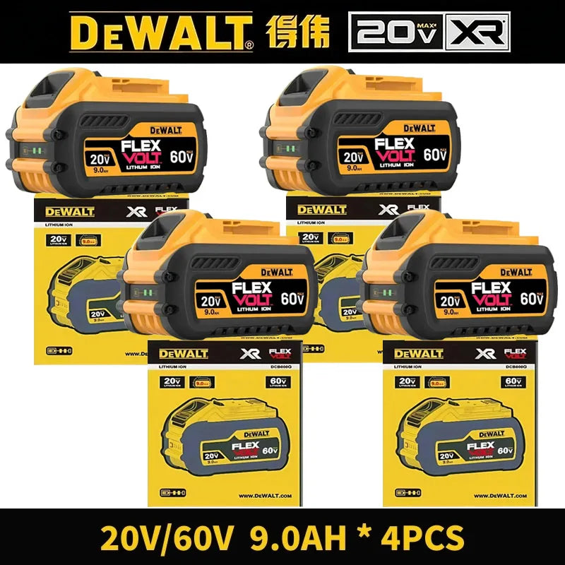 Original Dewalt 20V 6000mAh Power Tool Battery DCB206 DCB205 DCB200 DCF887 DCG405 DCD791 DCF922 DCF850 DCD805 Tool Battery