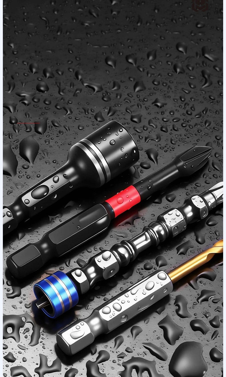 10pcs/set Bit Set Impact Resistant Impact Bit Set Hex Shank 