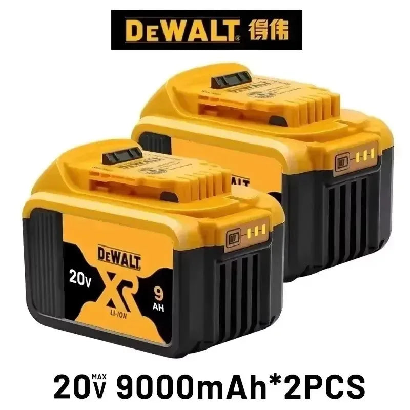 DeWALT XR 100% Original Battery 18V/20V/60V 5.0Ah 6.0Ah 9.0Ah For DCB200 DCB202 DCB205 DCB206 DCB209 DCB609 Power Tool