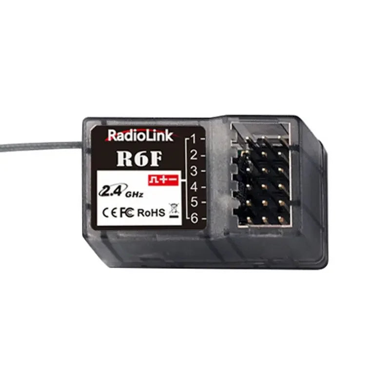 Radiolink R6FG R6F 2.4G Receiver FHSS 6 Channel RX Radio Con