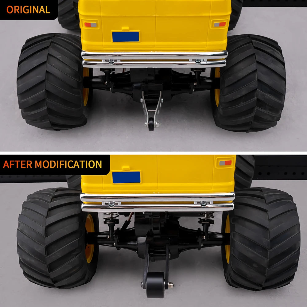 TRINOOD Alu CF Wheelie Bar Anti-Flip Roll Over Protection Re