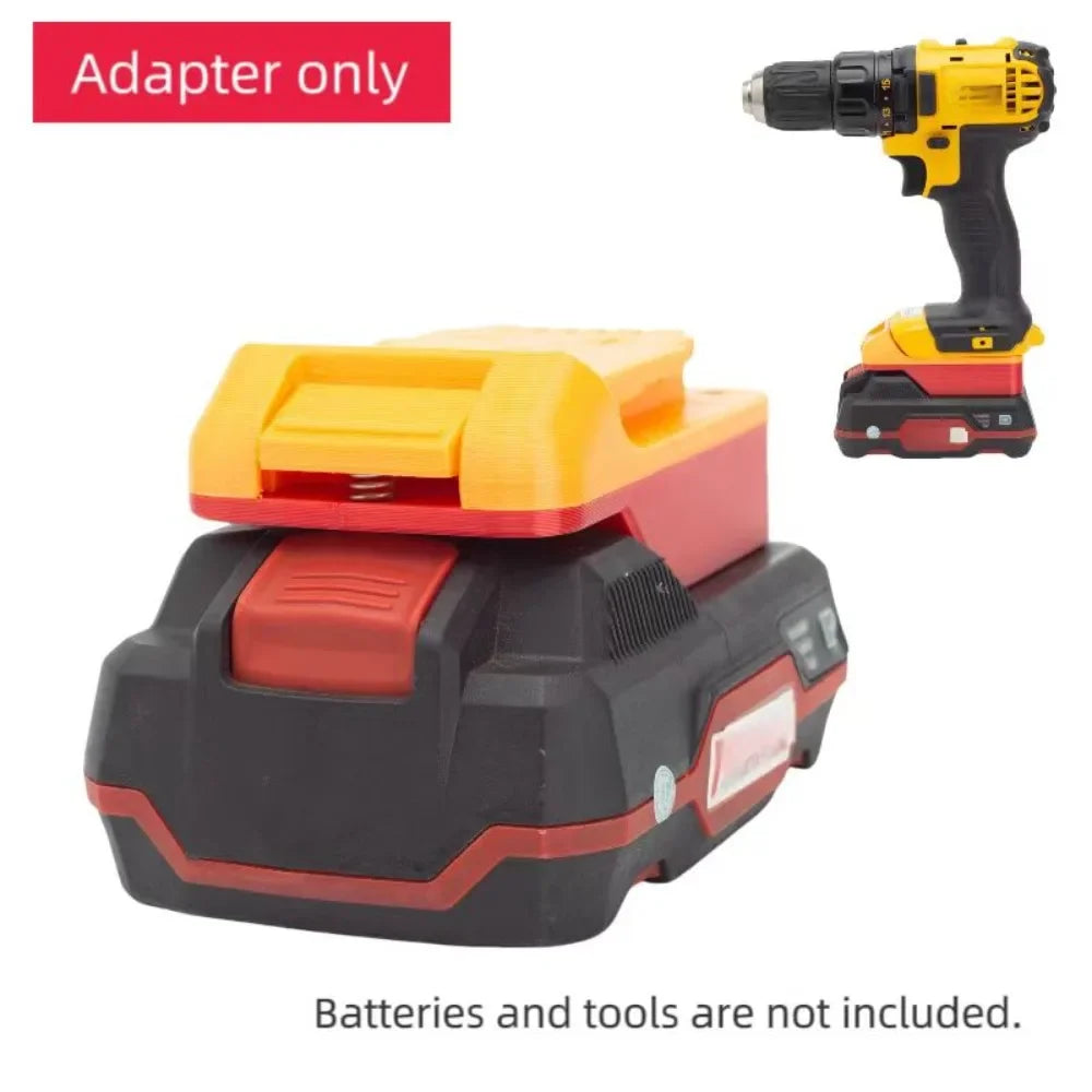 Batteries Converter Adapter for Lidl Parkside X20V Lithium A