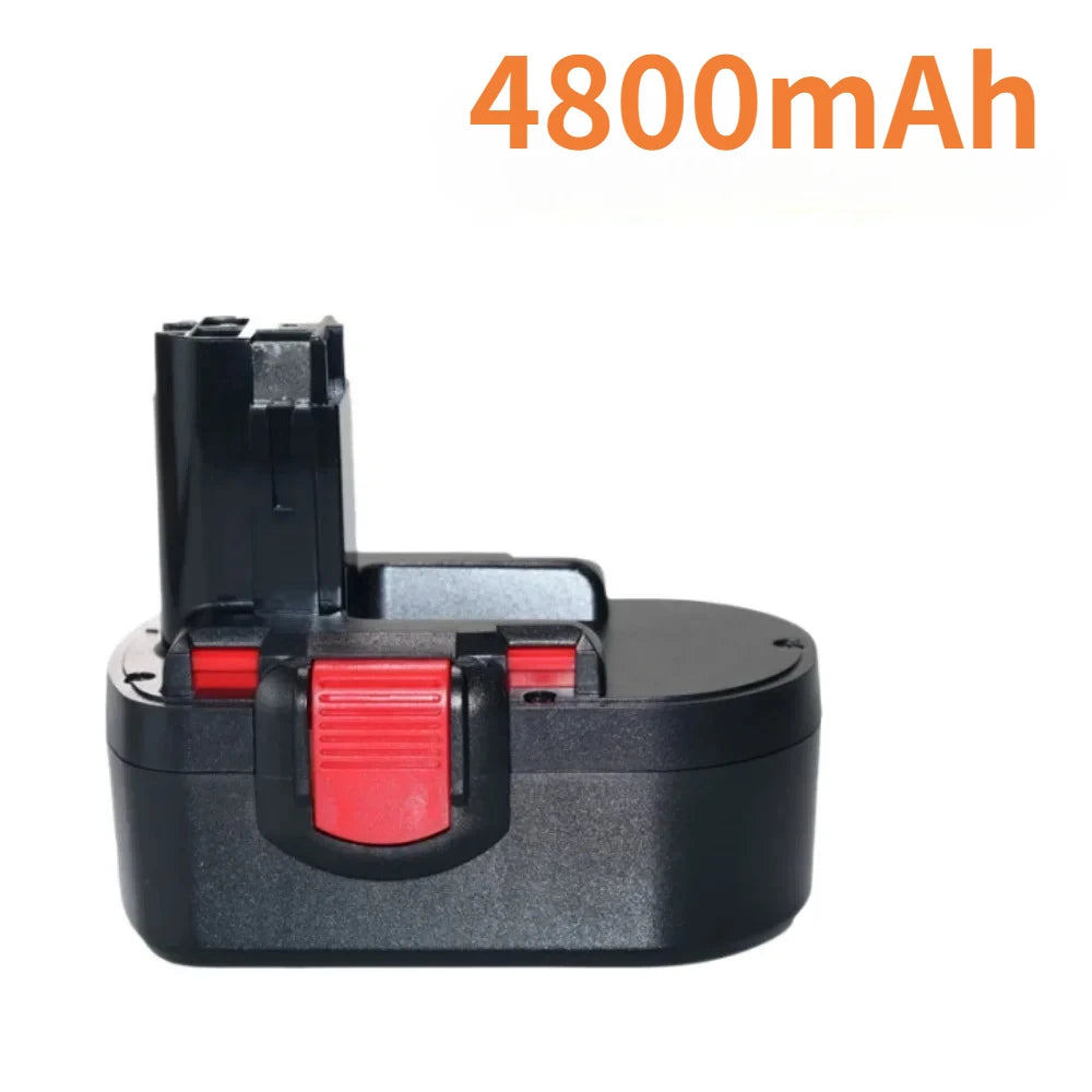 New For Bosch 18V 4.8/6.8/9.8/12.8Ah BAT025 Rechargeable Battery Ni-MH Power Tools Bateria For Drill GSB 18 VE-2 PSR 18VE BAT026