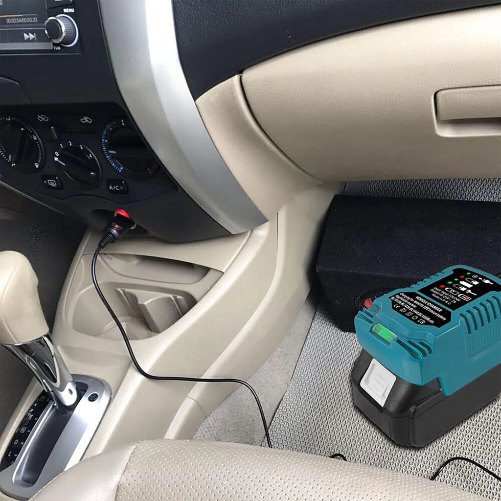 For Makita Mini Compact Car Charger 18V LXT Battery BL1860 B