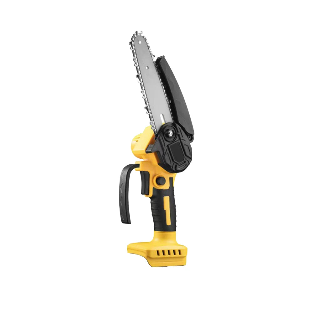 VILASTING Mini Chainsaw 4/6Inch Cordless Woodworking Garden Electric Saw Cutting Power Tool Fit Dewalt/Milwaukee 18V Battery Pin