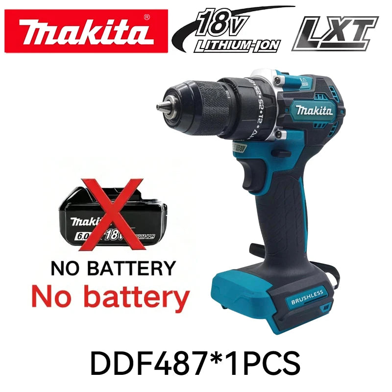 Original Makita 18V LXT 6.0Ah BL1860 Lithium-Ion Battery High Capacity with LED Power Indicator for Makita Cordless Power Tools