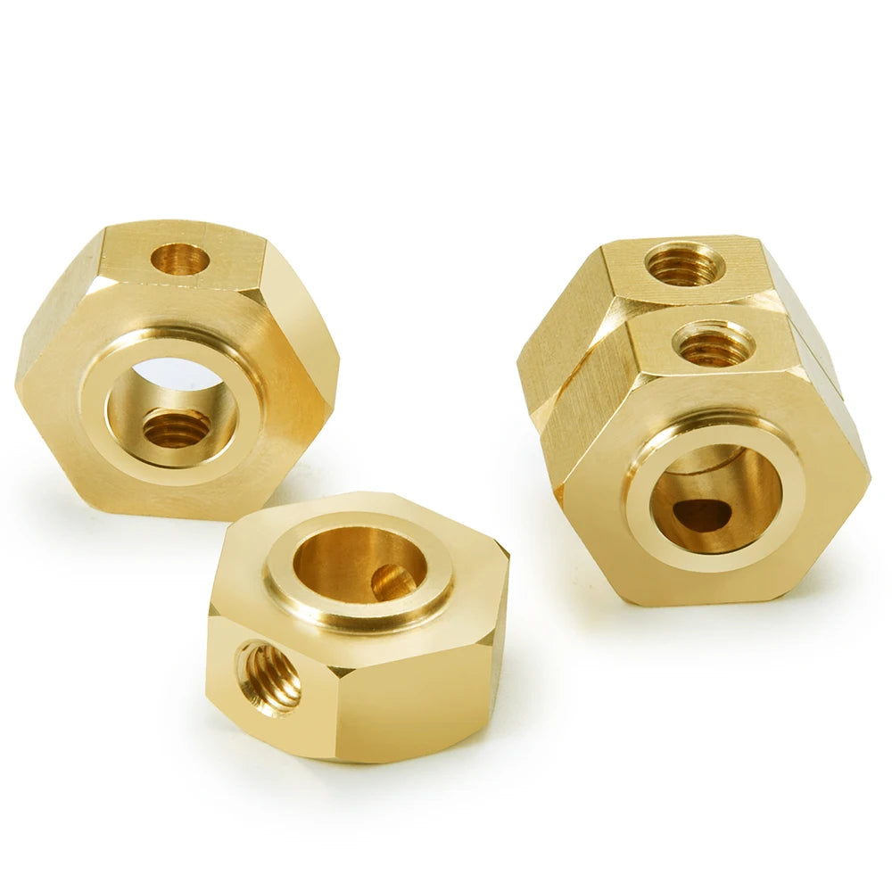 AXSPEED 4PCS Wheel Hex Adapter Brass Counterweight Axle Comb