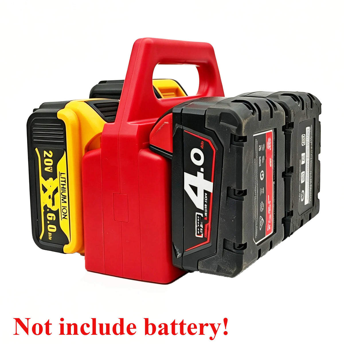Lithium Ion Batteries Potable Holder Storage Bracket For Dew