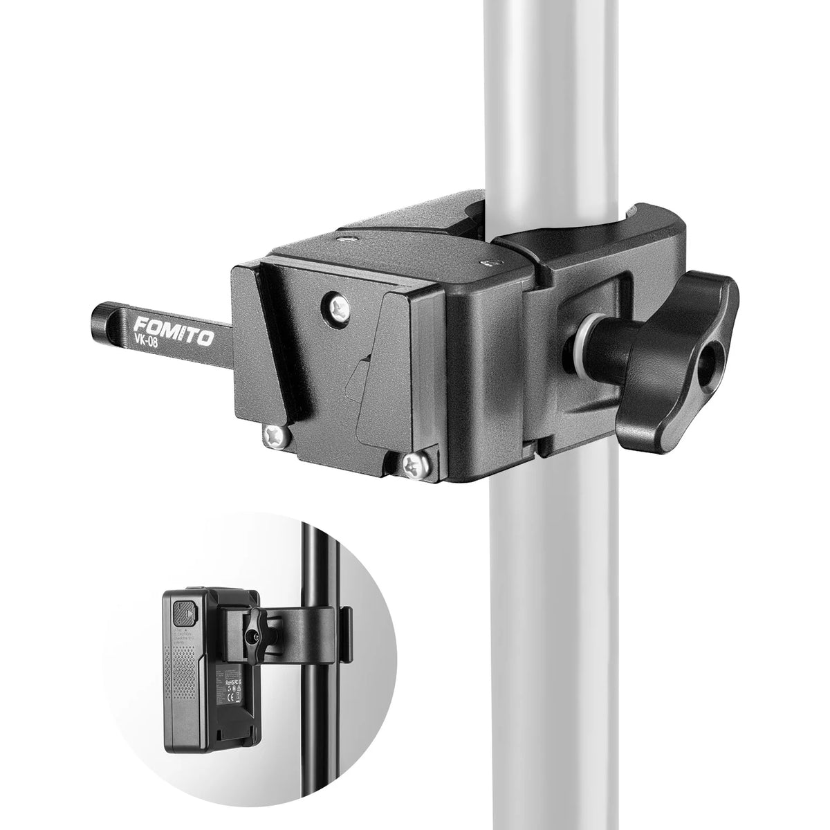 FOMITO V-Lock Battery Plate Quick Release V-Mount Battery Mo