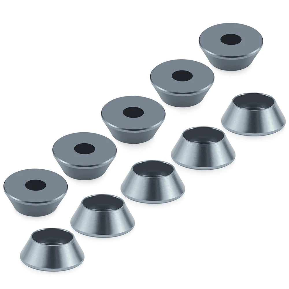AXSPEED 10Pcs Aluminum M3 Countersunk Head Washer Gasket Cap Screw Hex Socket Screw for RC Model Upgrade Parts