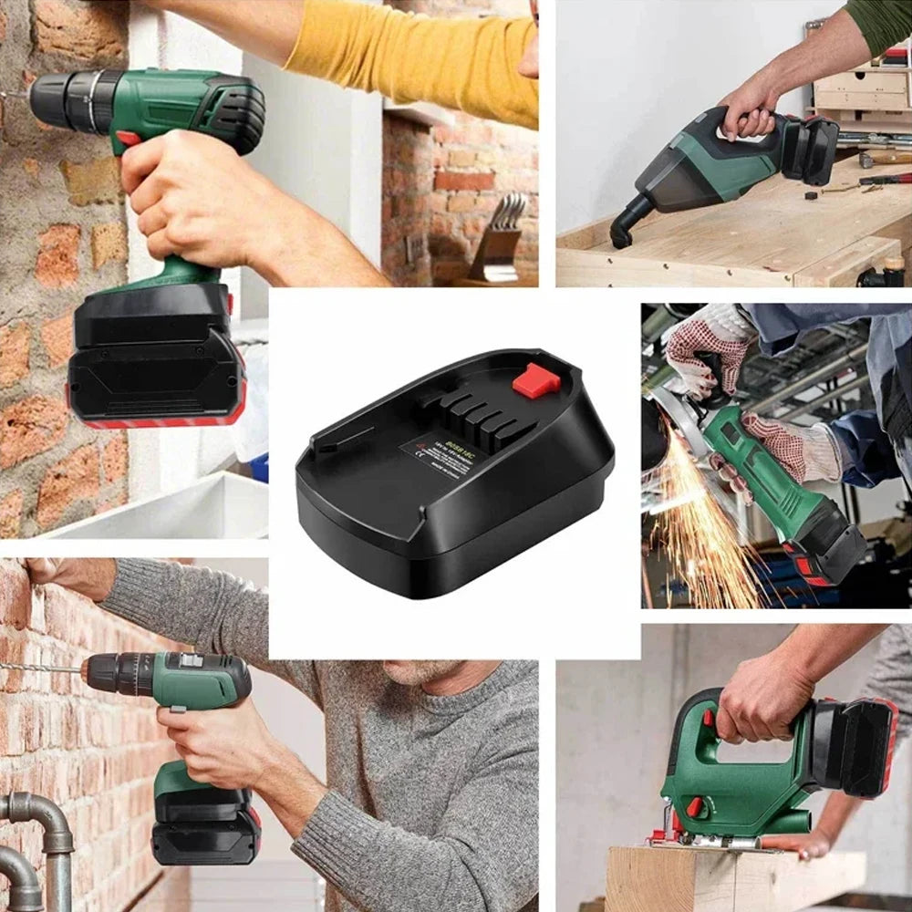 NEW DM18BSC Adapter Converter Use For Dewalt&Milwaukee Li-io
