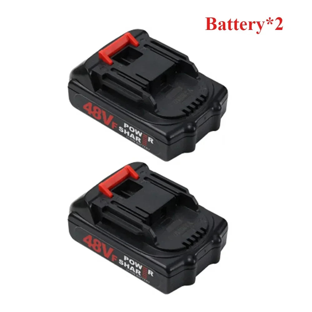 48VF Rechargeable Lithium Ion Battery Large Capacity 18V 21V Electric Power Tool Battery for Makita Tool Replacement Battery