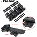 AXSPEED 4Pcs Aluminum Hex Adapter Single Wheel to Double Whe