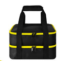Portable Double Layer Battery Storage Bag Fit DEWALT 20V Lithium Battery Charger Waterproof Power Tool Accessories Carry Organiz