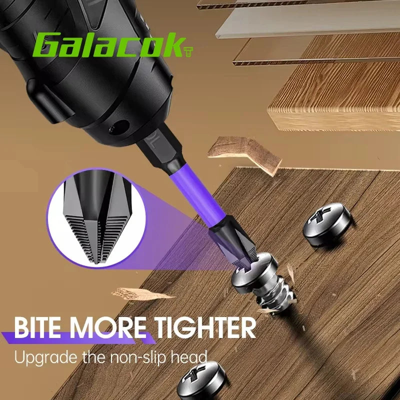 Magnetic Impact Phillips Bit Anti-Slip Long Screwdriver Bit 