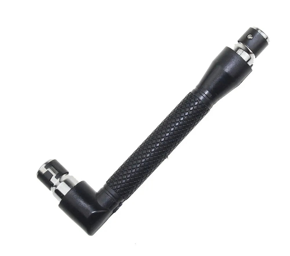 Mini Double-ended L-Socket Wrench 6.35mm 90 Right Angle Screwdriver Driver Bit Joiner Handle Utility Tool Set Home Maintenance