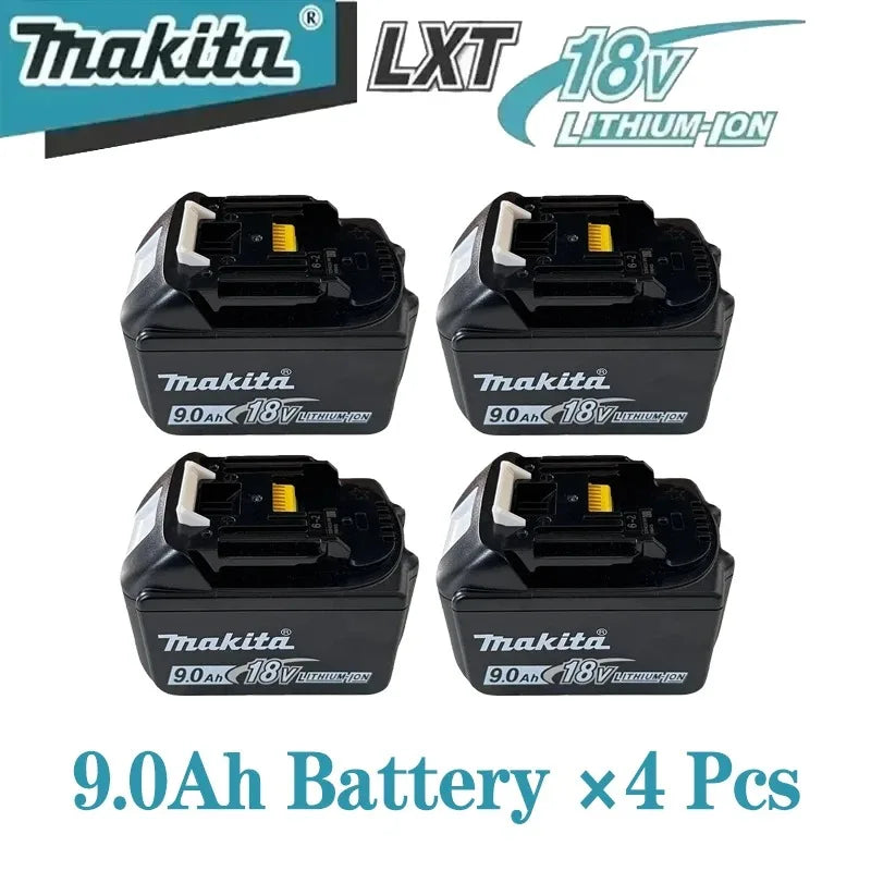 100% Genuine Makita 18V Battery 5Ah 6Ah 9Ah Replacement for BL1860B BL1850B BL1840 BL1830 BL1815 Power Tool Battery