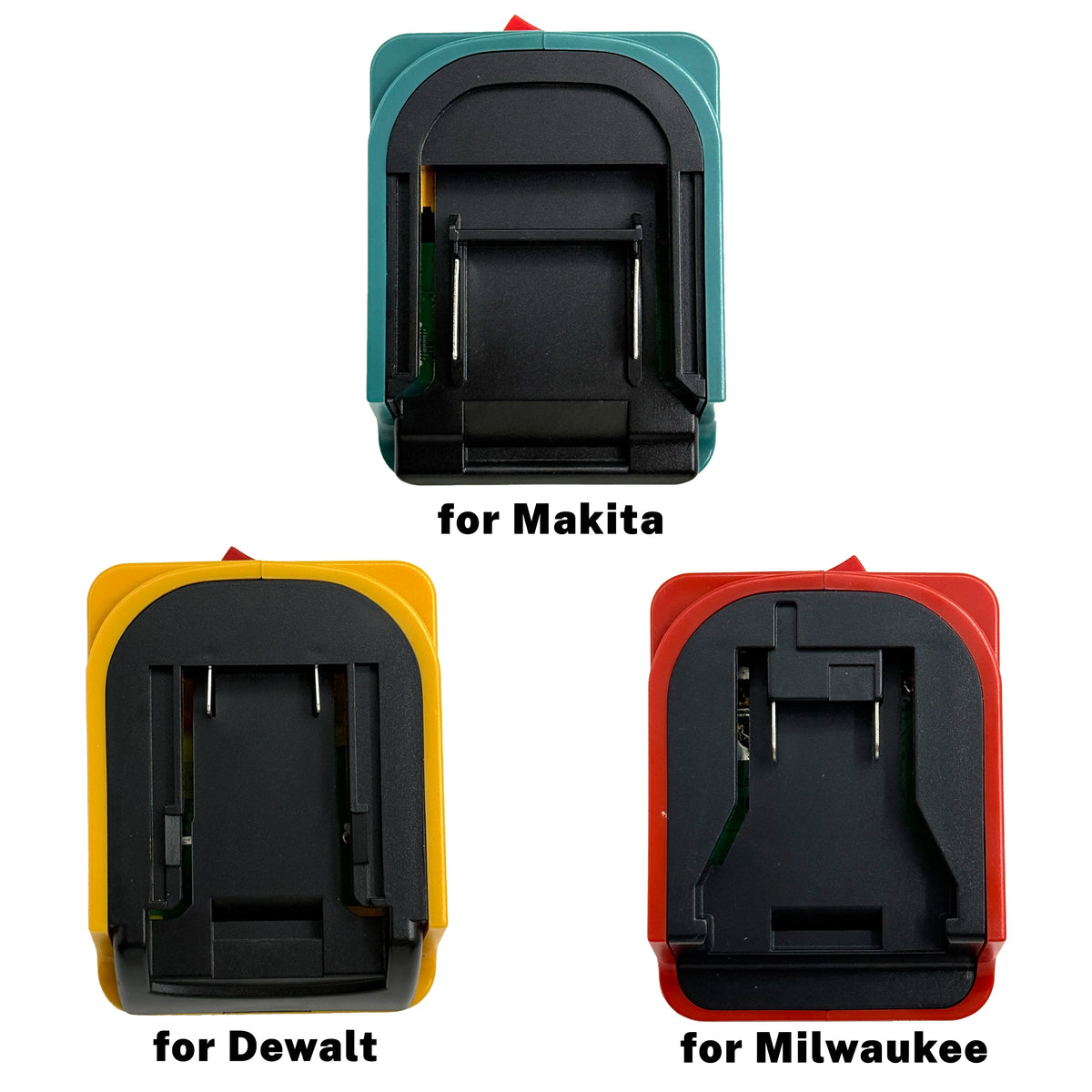 Power Bank for Makita/Dewalt/Milwaukee 18V Lithium Batteries