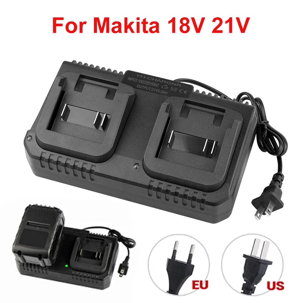 3A Lithium Battery Charger Fast Charging EU/US Plug Power To
