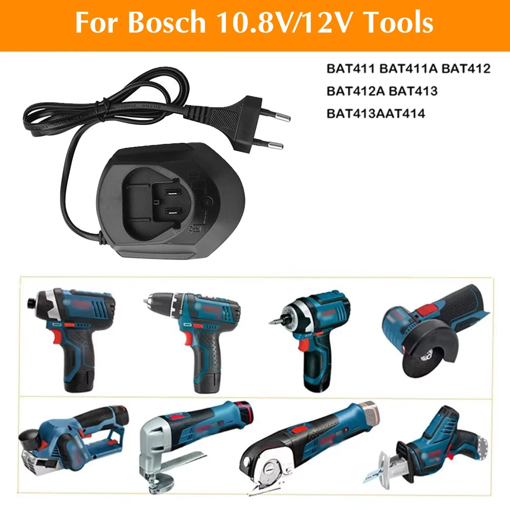 GAL1110CV Li-ion Battery Charger For Bosch 10.8V 12V BAT411 
