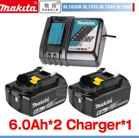 9AH 6AH 5AH makita BL1860 18V Battery Power Tools Li-ion Replacement LXT BL1850 BL1840 for 18 V Screwdriver with BMS TPCELL 18V
