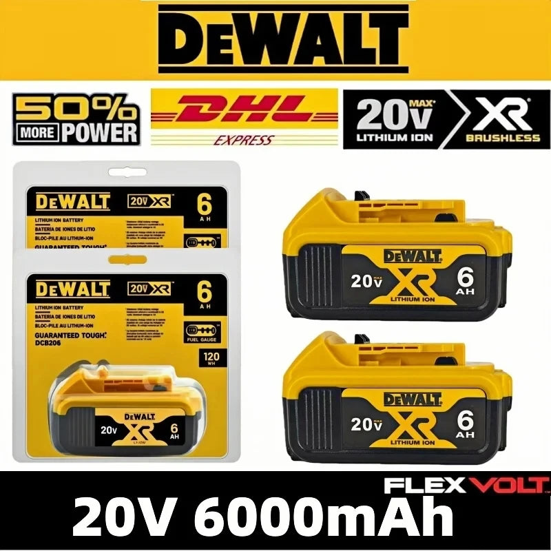 Dewalt 20V 6.0Ah Battery 5.0Ah Power Tool Replacement Batter