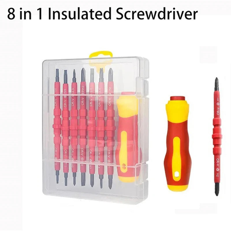 Magnetic Screwdriver Set Blade VDE Insulated Screw Driver Do