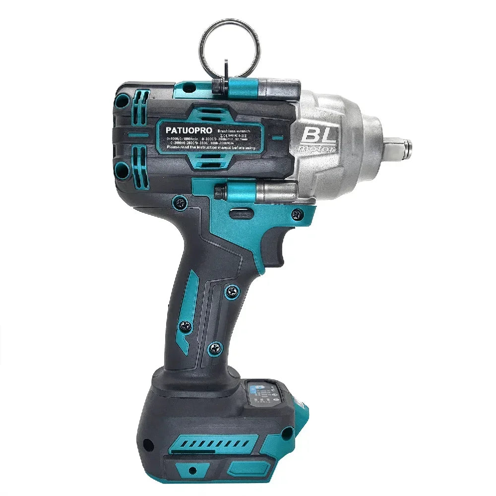 2000N.m Rechargable Handheld Electric Impact Wrench Brushles