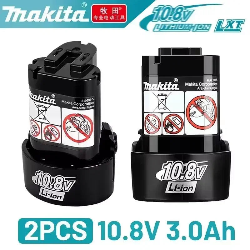 Makita 10.8V Original Battery BL1013 BL1020 BL1030 DF030D Makita 10.8V/12V Charger Replacement Tool 10.8V Makita Battery
