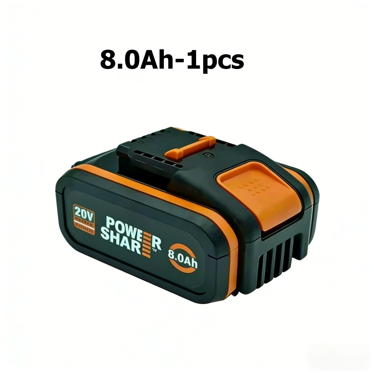 Worx 20V High-Capacity Battery 4.0/6.0/8.0Ah multi-tool shared power shock-resistant for long life