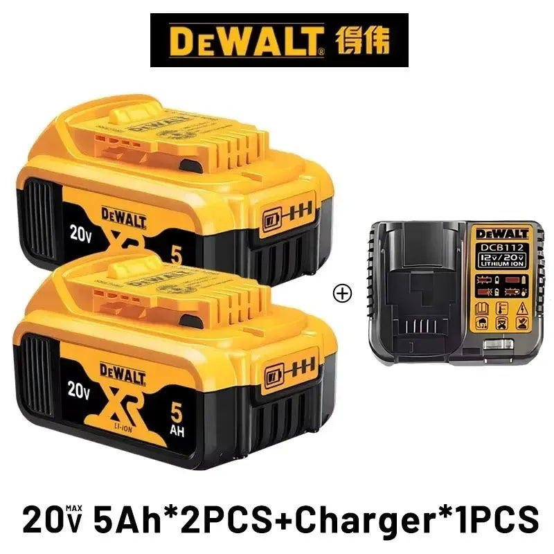 DeWALT Original Battery 20V/60V 9000mAh MAX FlexVolt for DCB606 DCB205 DCB206 DCB209 DCB182 Power Tool Air Transport