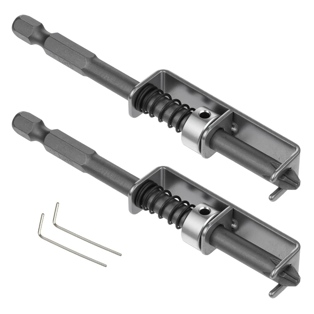 Rafford Screw Holder Drill Bit Phillips Anti-Drop Screwdriver Bit Fixing Clamp Set Suitable for Electric Drills DIY Repair.