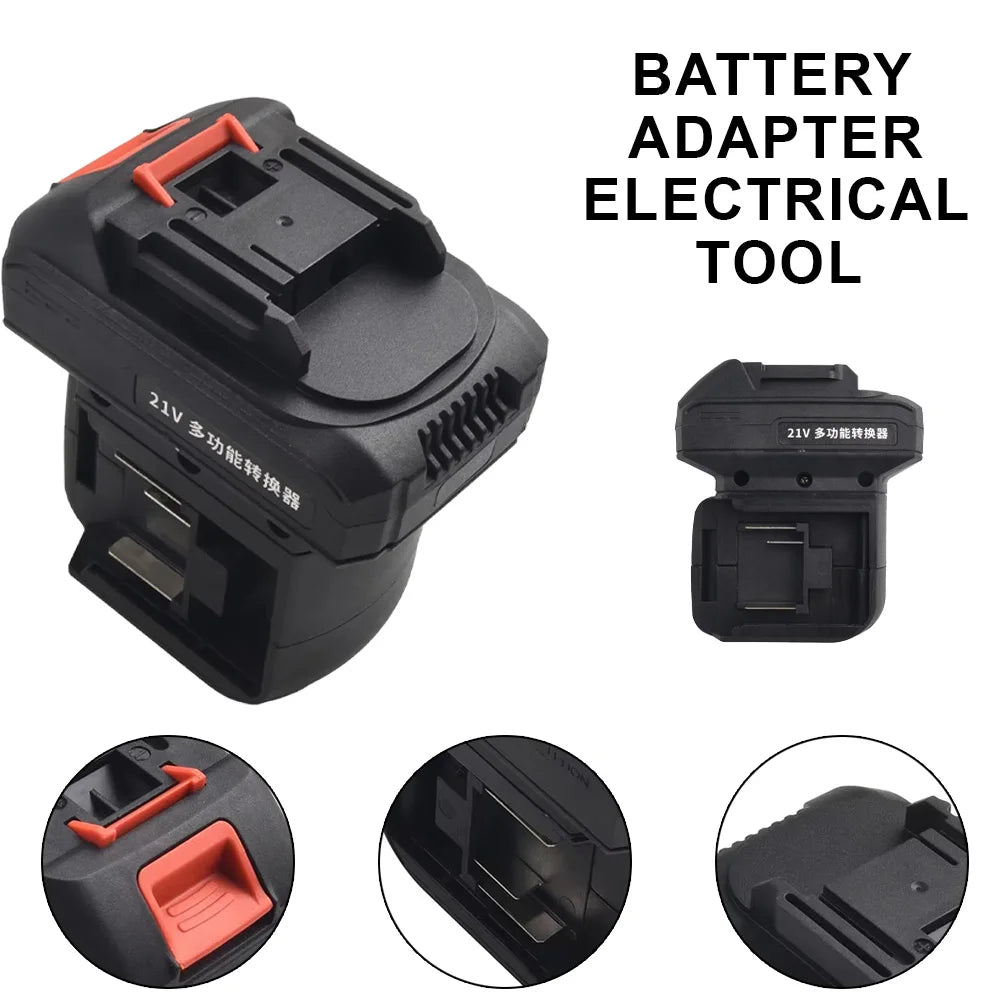 2 in 1 Battery Converter for Impact Drill Wrench Screwdriver
