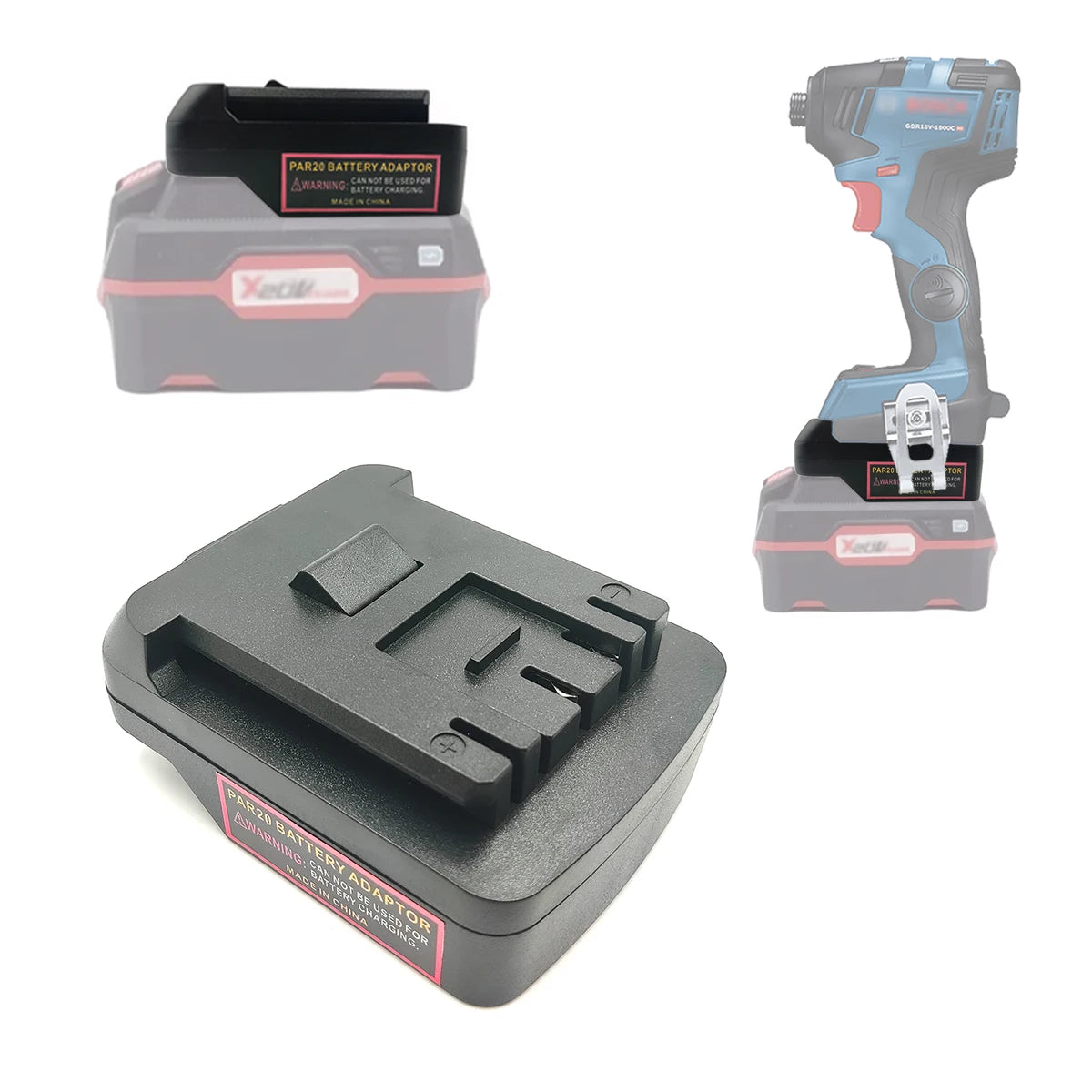 Battery Adapter Converter for Parkside 20V Lithium Batteries