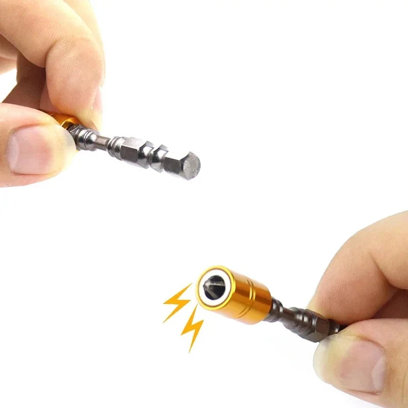 2 Pcs Strong Magnetic Screwdriver Bit Set 65mm Phillips Elec