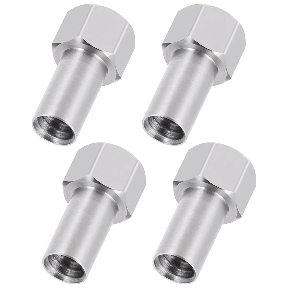 YEAHRUN 4PCS Hex Wheel Nuts Extension Adapter M2.5 2/3/4/5/6