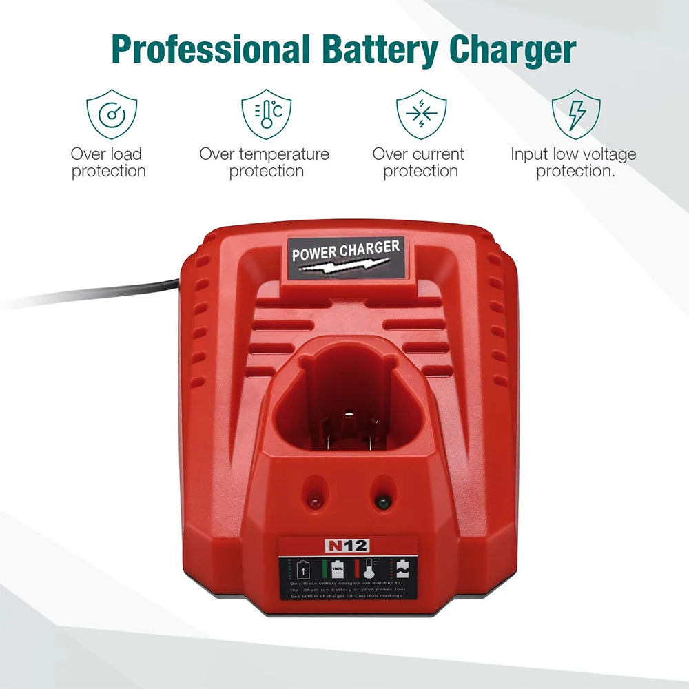 Upgrade Power Tool Parts For Milwaukee M12 N12 Lithium-Ion B