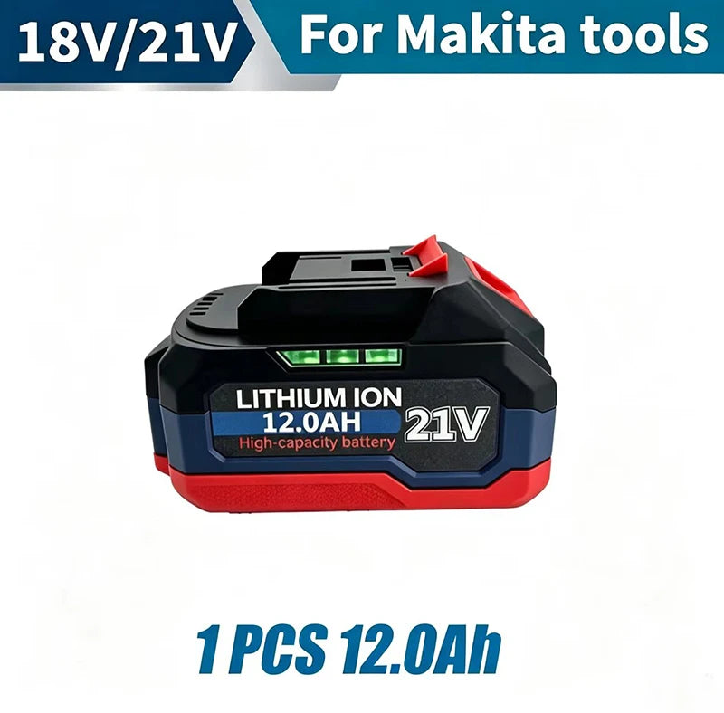 21V for Makita Battery Power Tools Li-ion Replacement LXTBL1860 BL1850 for 18V/21V Screwdriver with BMS 18V Battery