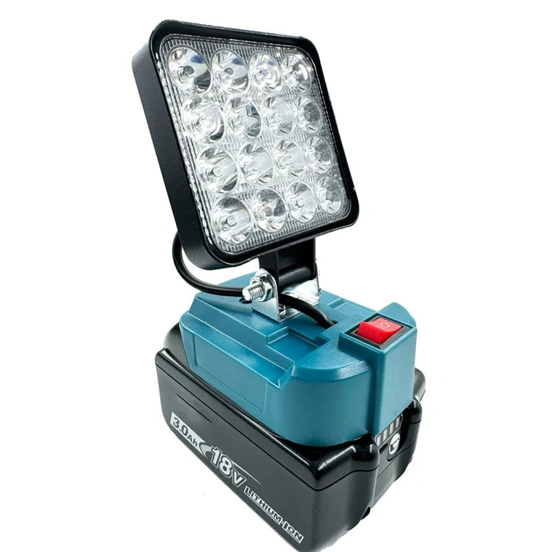 For Makita 14.4V-18V Li-ion Battery Lantern Outdoor Flashlig