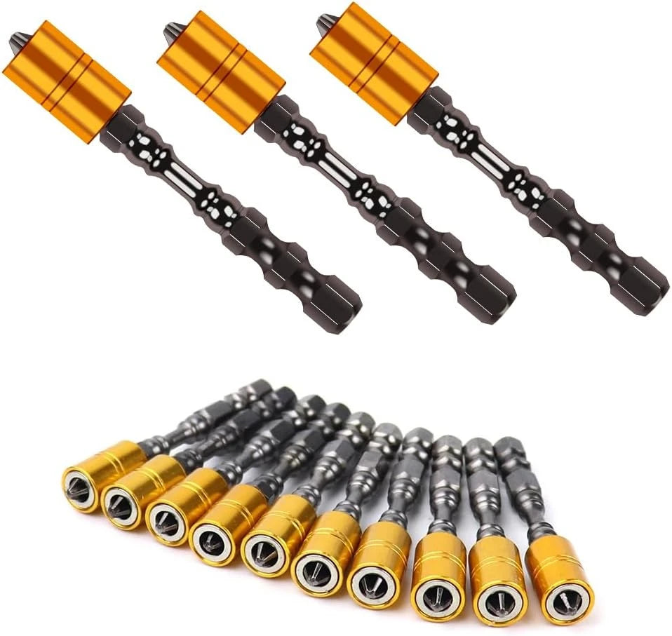 2Pcs/Set Strong Magnetic Screwdriver Bit Set 65mm Phillips E